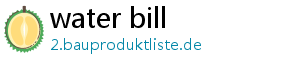 water bill